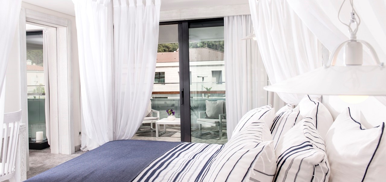 D Resort Gocek Premier Suite Bedroomy