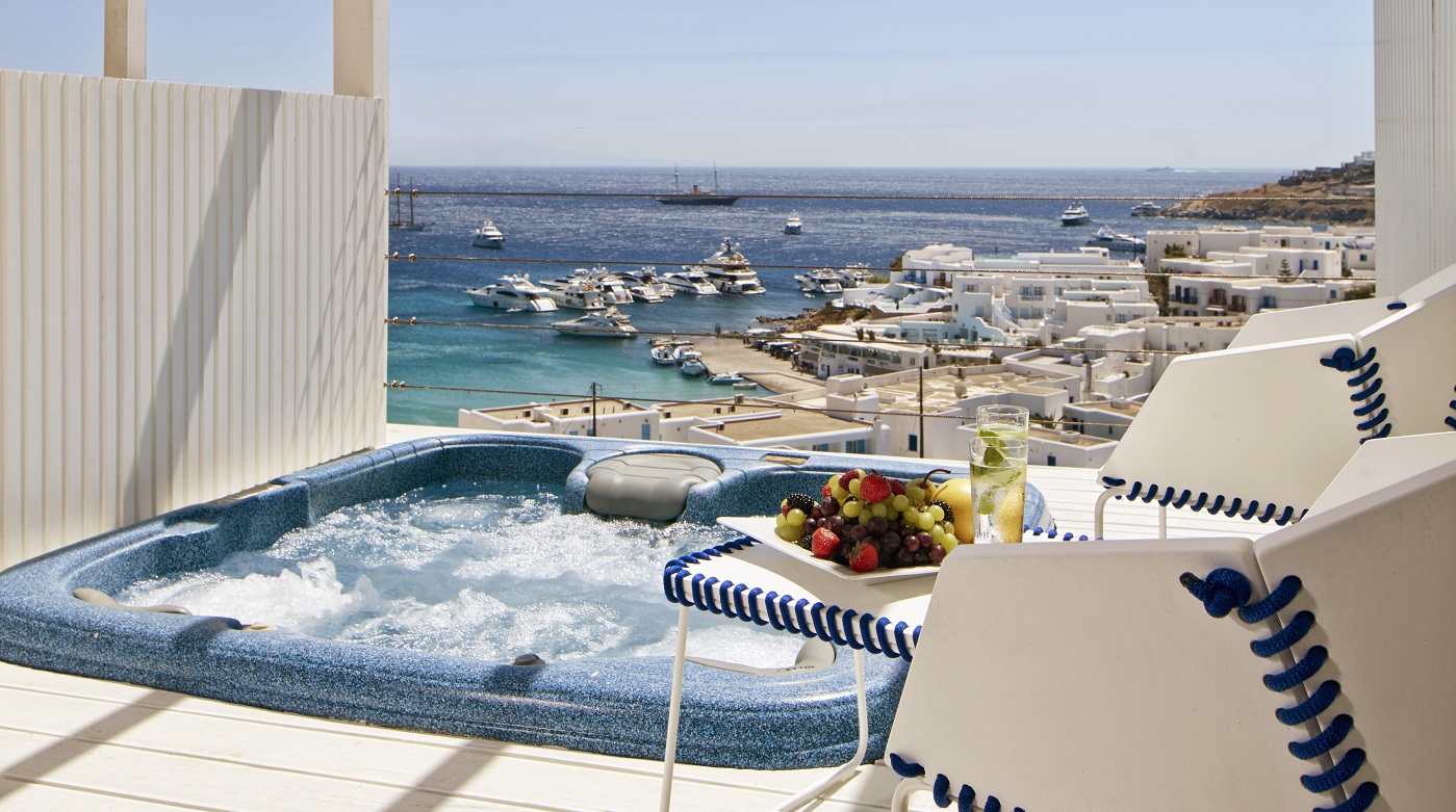 Terrace With Hot Tub