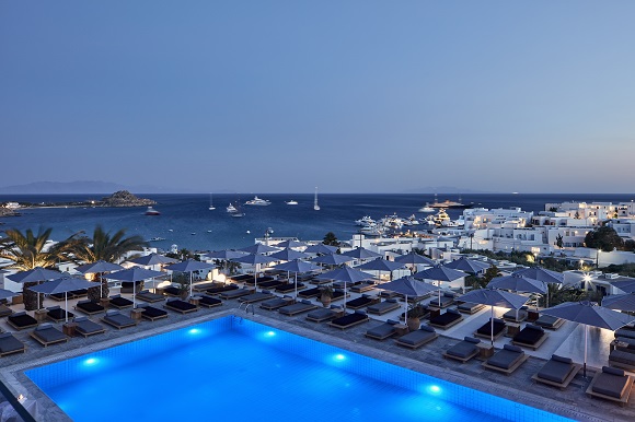 Courtyard swimming pool