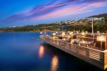 Dining options at The Mandarin Oriental, Bodrum