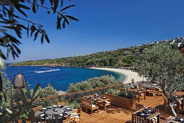 Dining options at The Mandarin Oriental, Bodrum