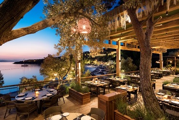 Dining options at The Mandarin Oriental, Bodrum