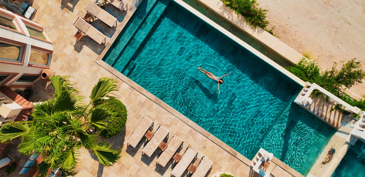 Villa Aqua Verde Birds Eye View