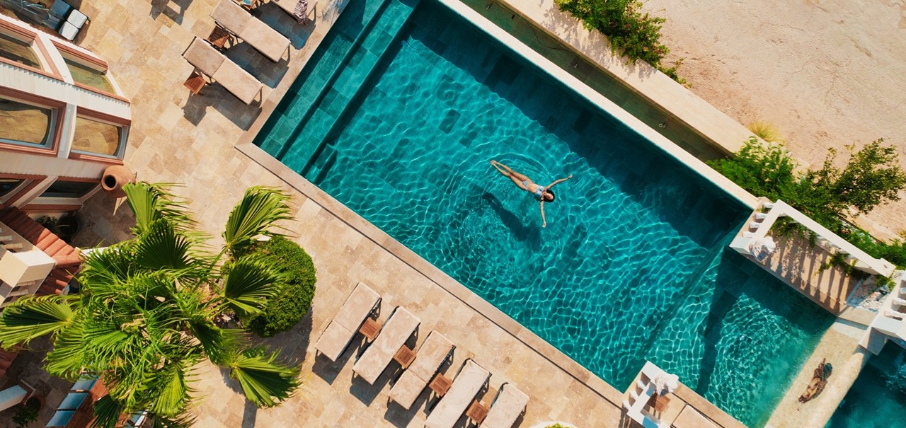 Villa Aqua Verde Birds Eye View