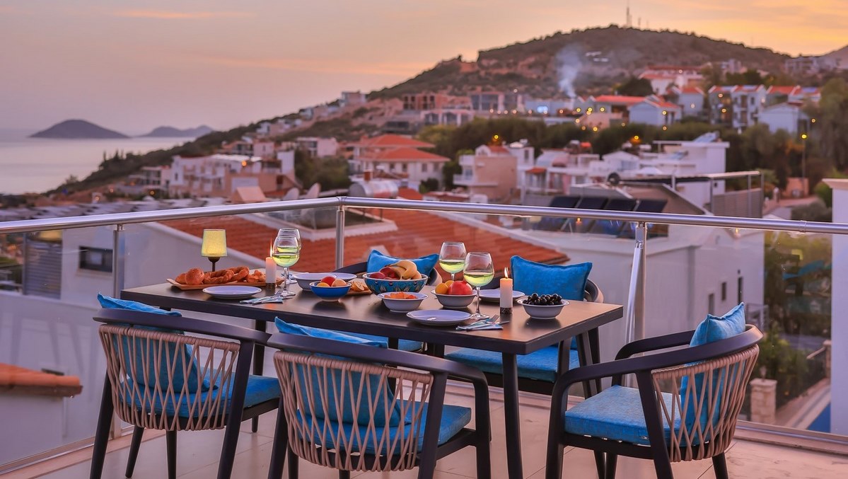 Dining Table At Dusk