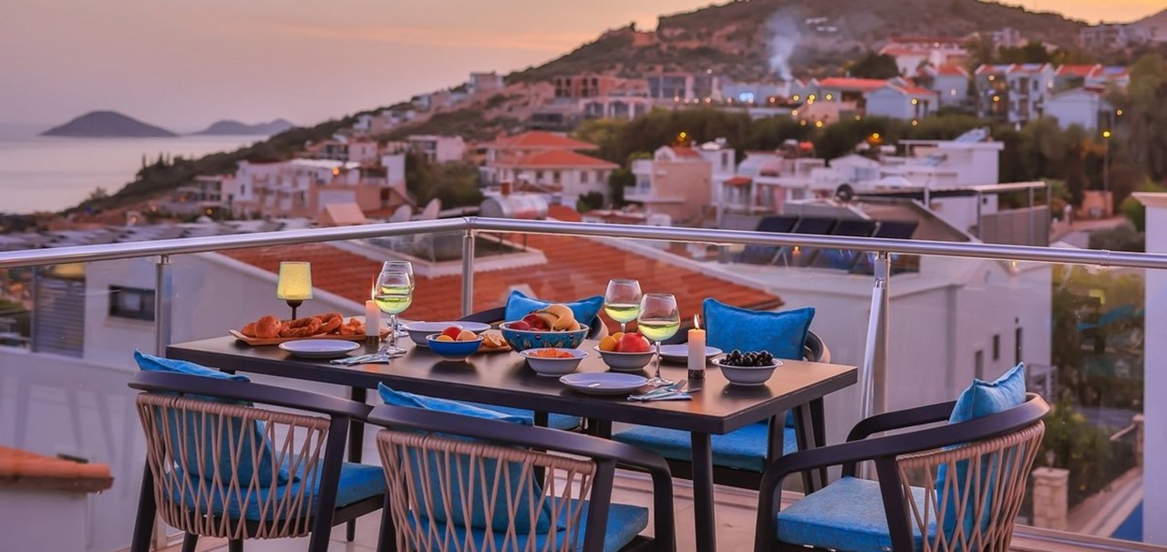 Dining Table At Dusk