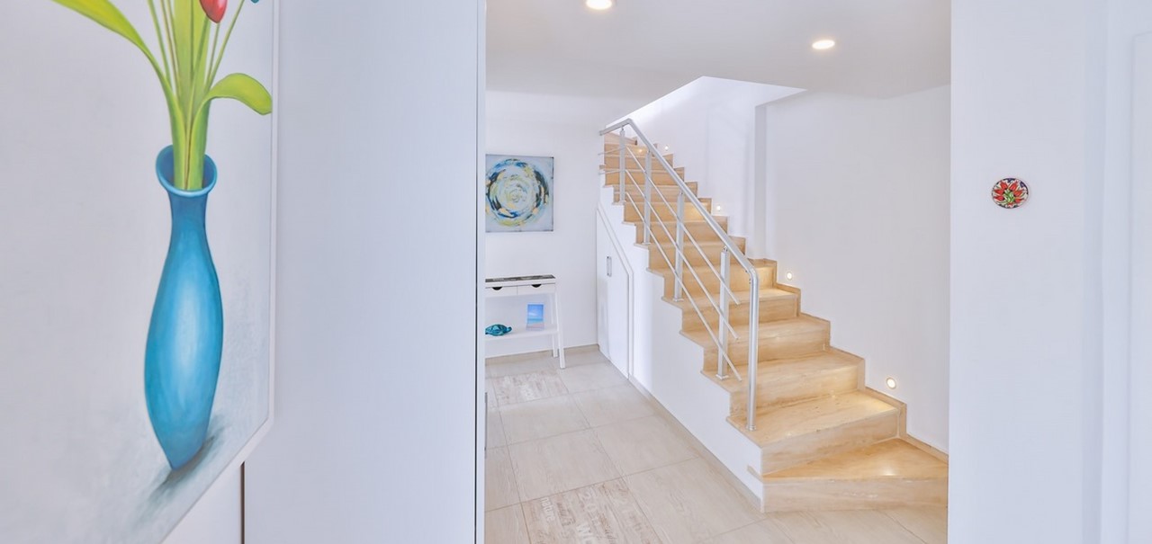 Hallway And Stairs From Bed 1