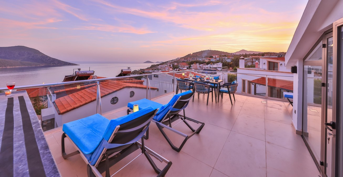 Outside Terrace Dusk