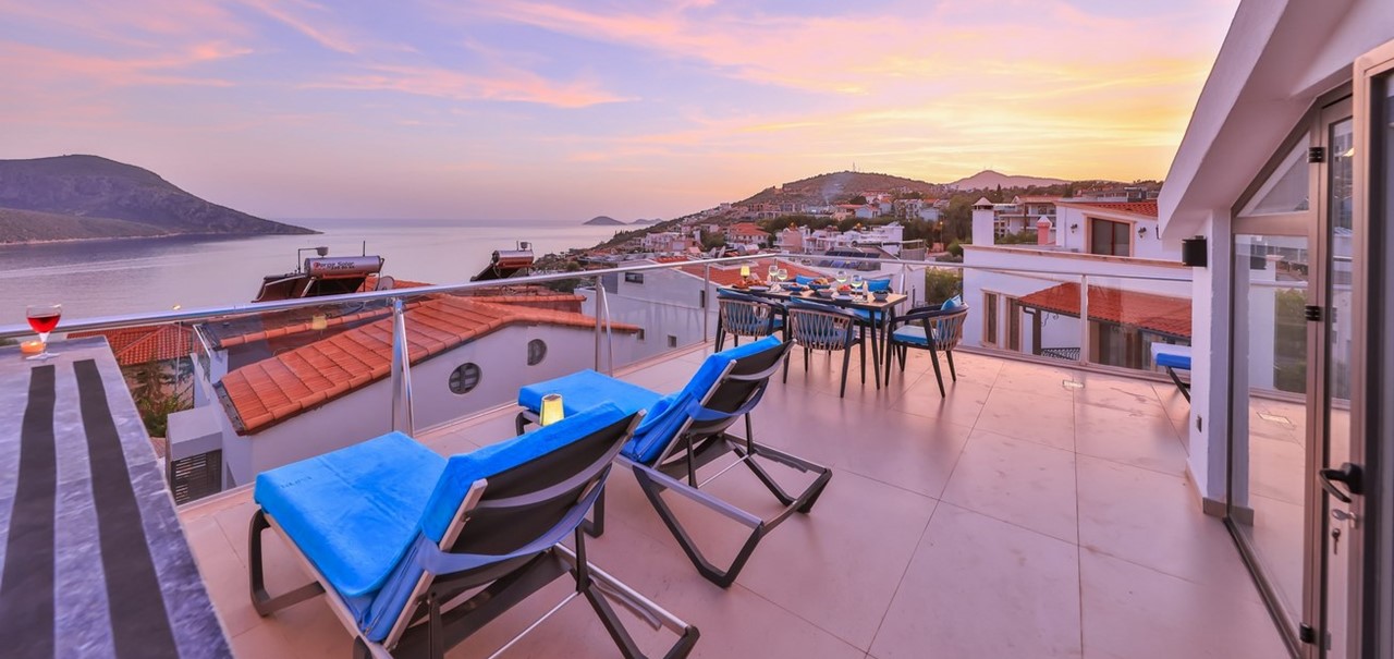 Outside Terrace Dusk