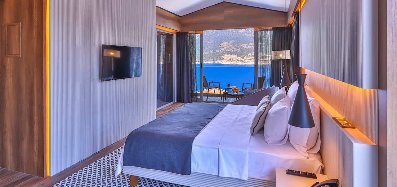 Deluxe Sea View Room Casa Bi Kas 1