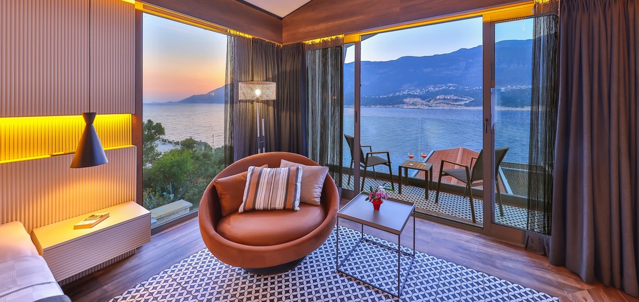 Deluxe Sea View Room Casa Bi Kas 12