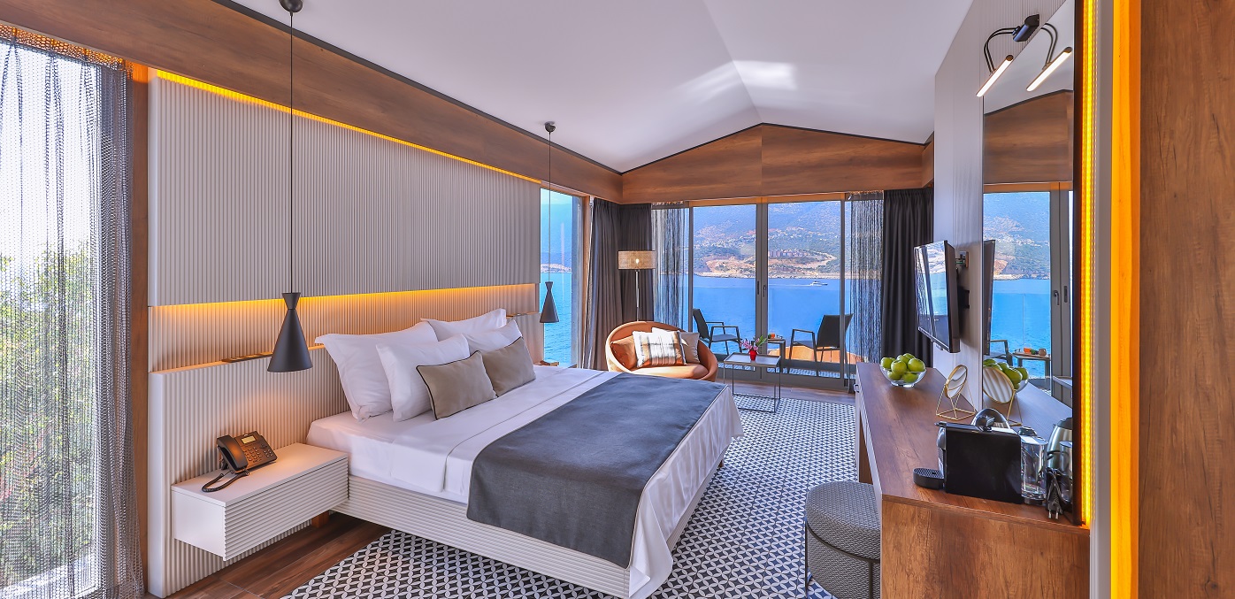 Executive Room With Shared Pool And Sea View Casa Bi Kas 15