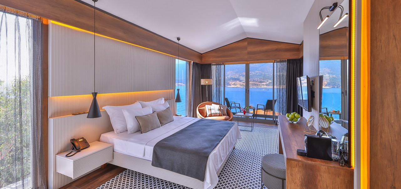 Executive Room With Shared Pool And Sea View Casa Bi Kas 15