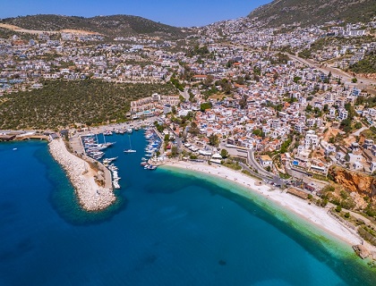 Kalkan Beach And Harbour