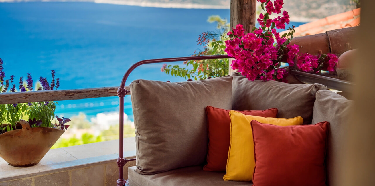 Fidanka Hotel In Kalkan Turkey Comfy Seating