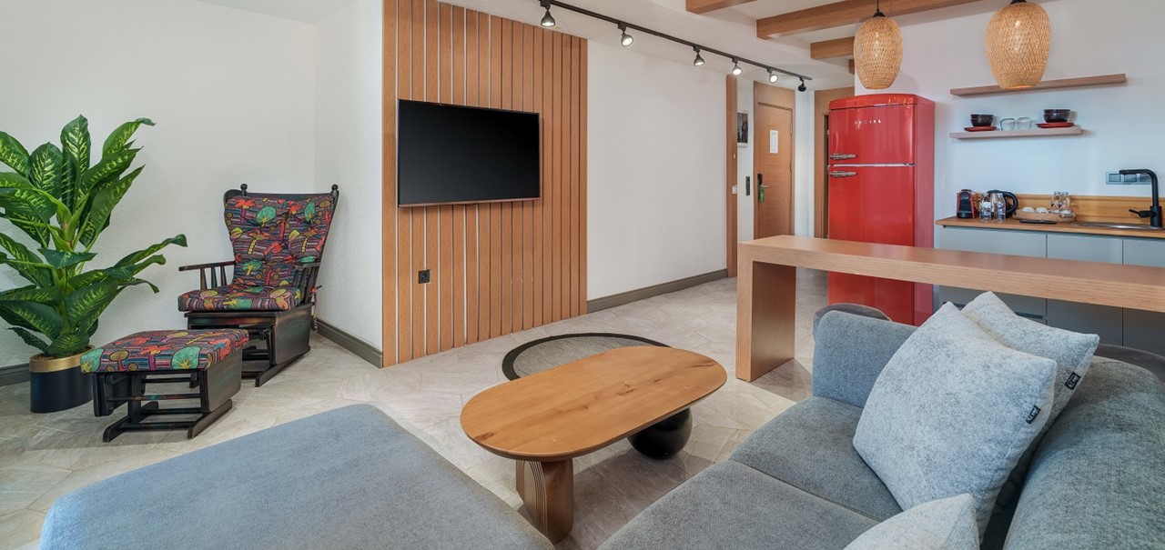 Comfort Partial Sea View Room Lupia Suites Kalkan 6