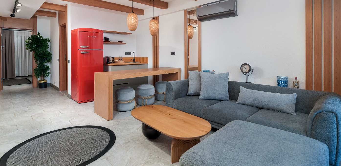 Comfort Partial Sea View Room Lupia Suites Kalkan 7