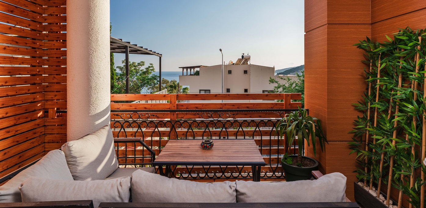 Comfort Partial Sea View Room Lupia Suites Kalkan 9