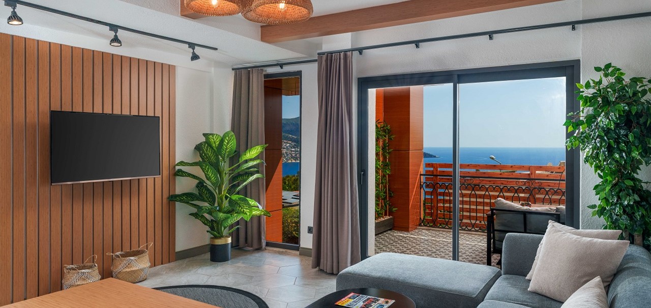 Comfort Sea View Room Lupia Suites Kalkan 6