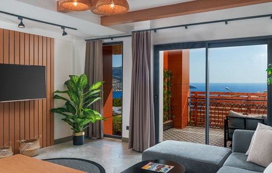 Comfort Sea View Room Lupia Suites Kalkan 6