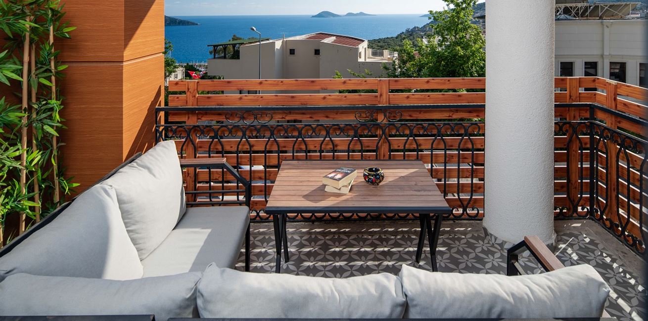 Comfort Sea View Room Lupia Suites Kalkan 10