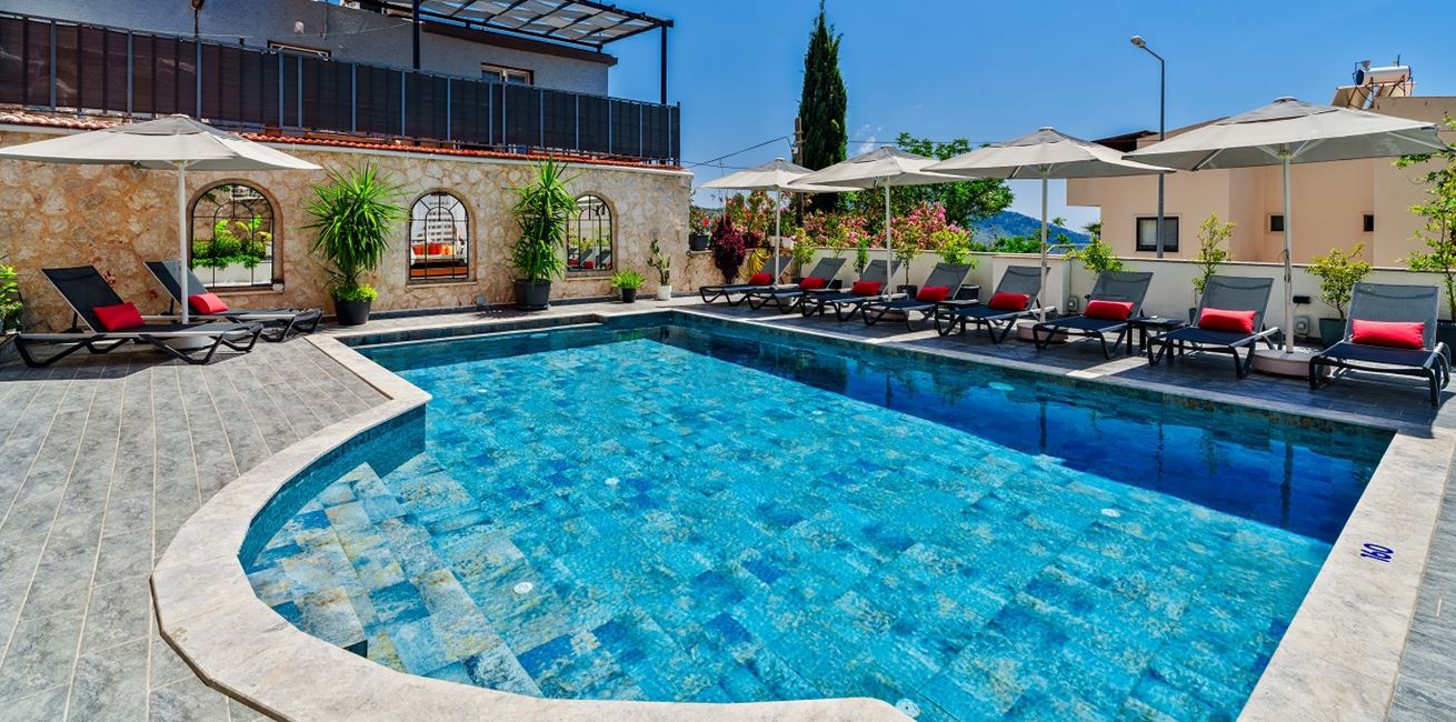 Lupia Suites Hotel Kalkan Pool Area 12