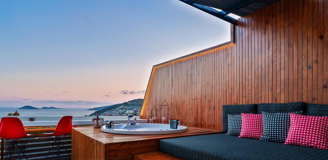Penthouse With Jacuzzi Lupia Suites Kalkan 11