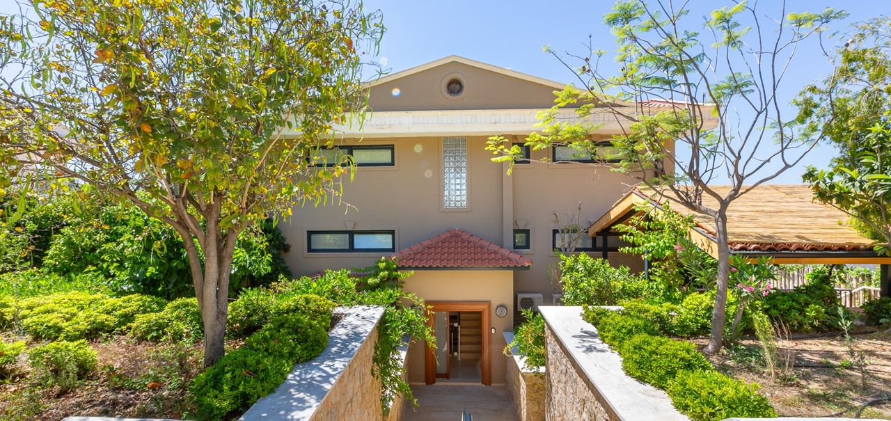 Villa Guney Exclusive Kalkan Back View