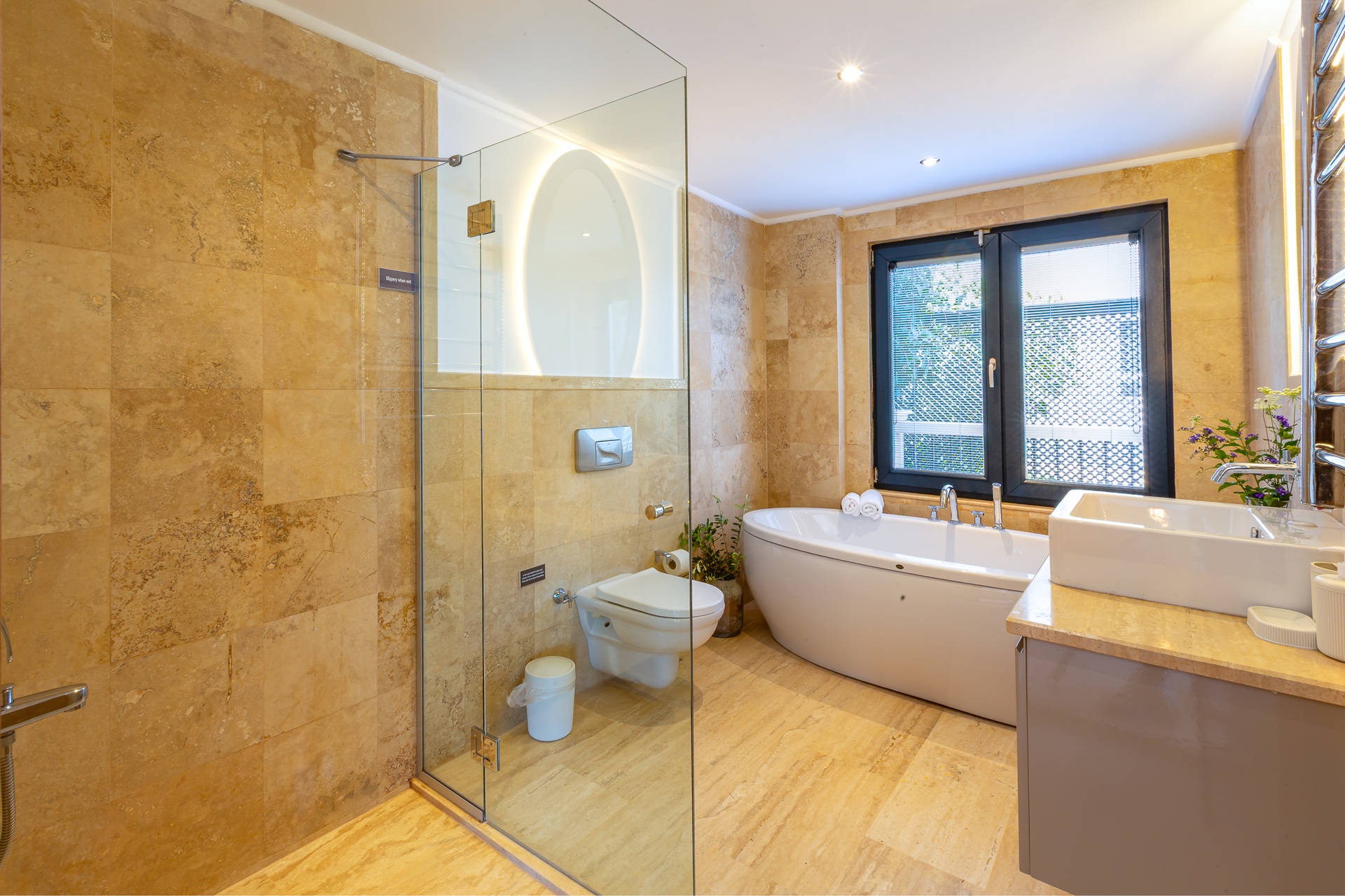 Villa Guney Exclusive Kalkan Bathroom With A Bath