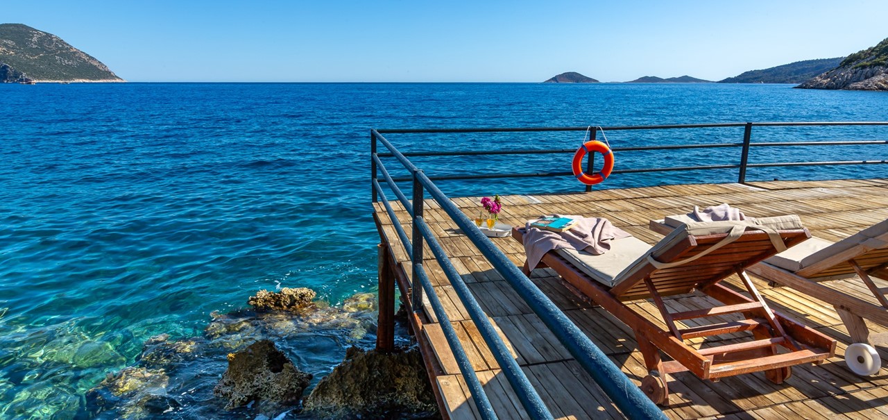 Villa Guney Exclusive Kalkan Beach Club Style Platform