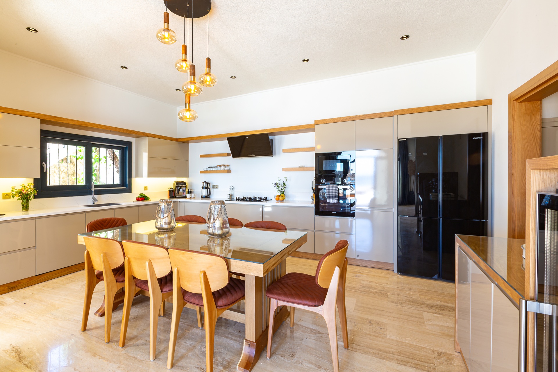 Villa Guney Exclusive Kalkan Kitchen And Dining Room