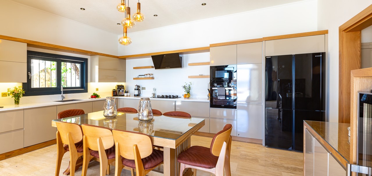 Villa Guney Exclusive Kalkan Kitchen And Dining Room