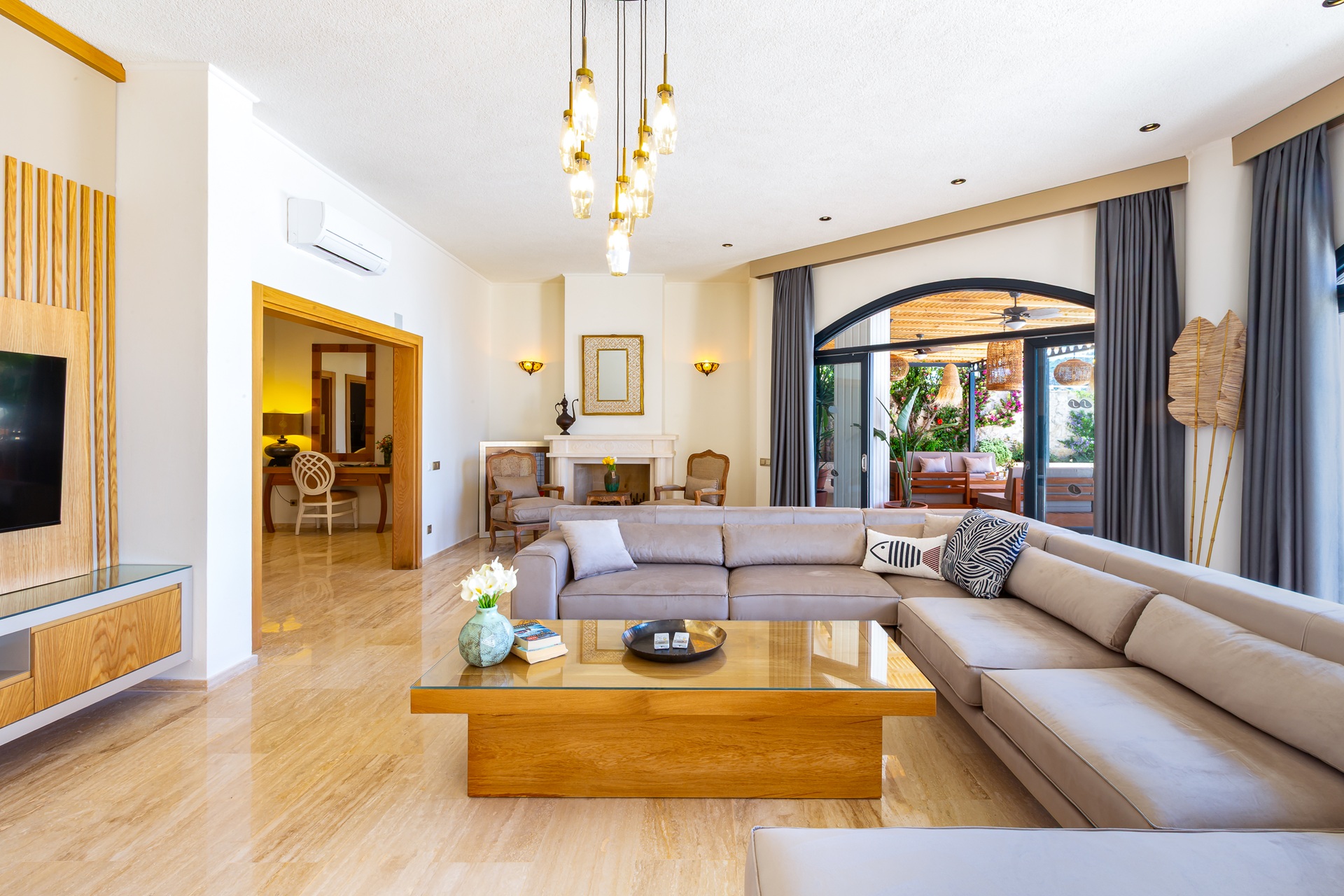 Villa Guney Exclusive Kalkan Living Room 1