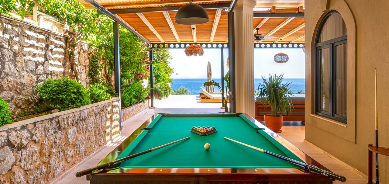 Villa Guney Exclusive Kalkan Pool Table