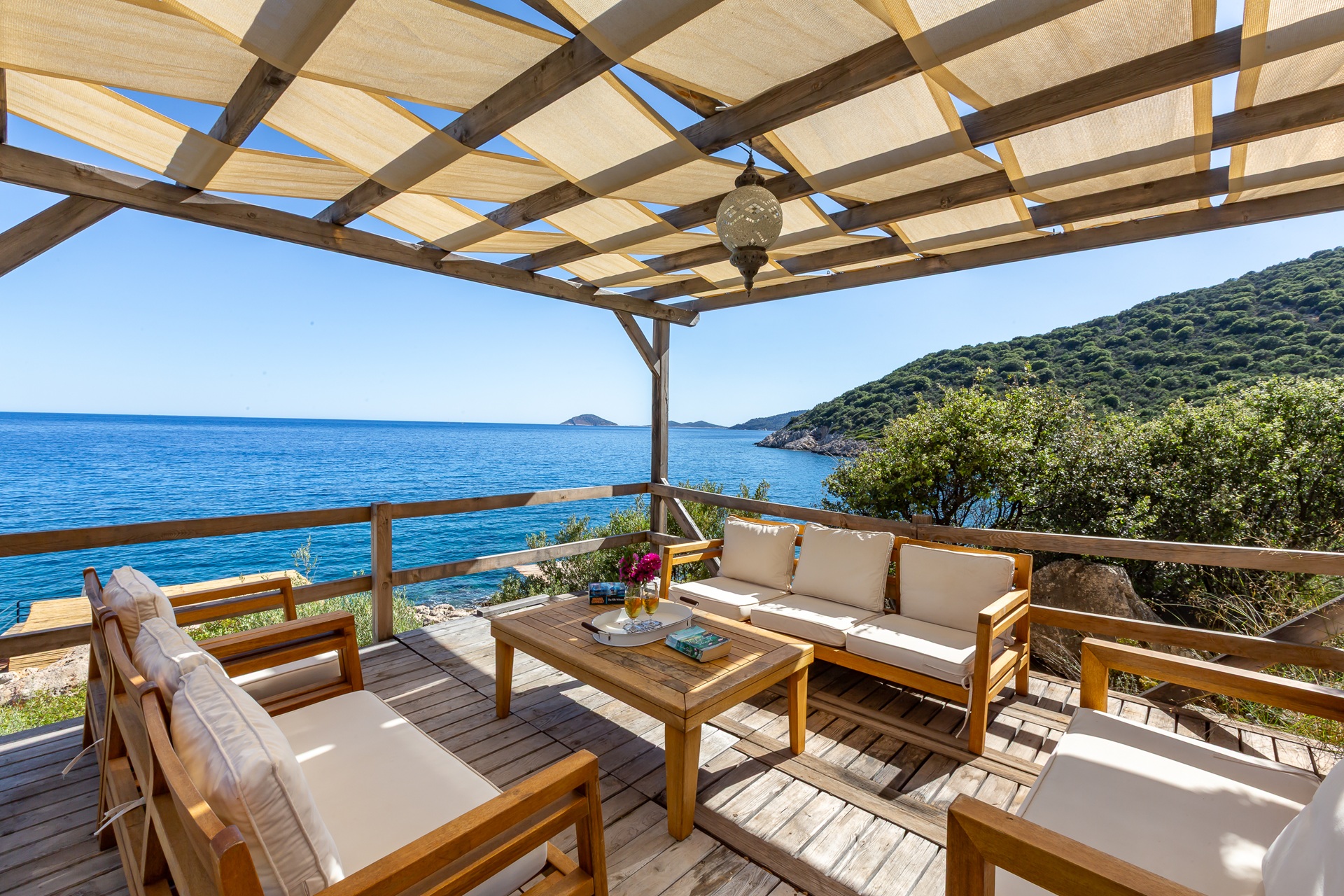 Villa Guney Exclusive Kalkan Sea Platform Seating