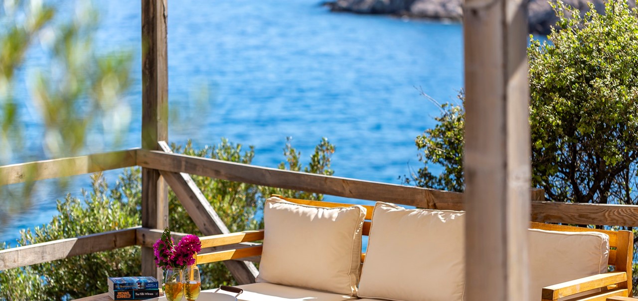 Villa Guney Exclusive Kalkan Seat Platform Seating Area 2