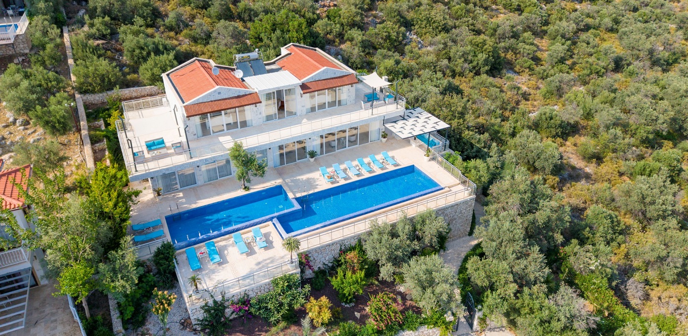 Villa Oasis Overview Central Kalkan 2
