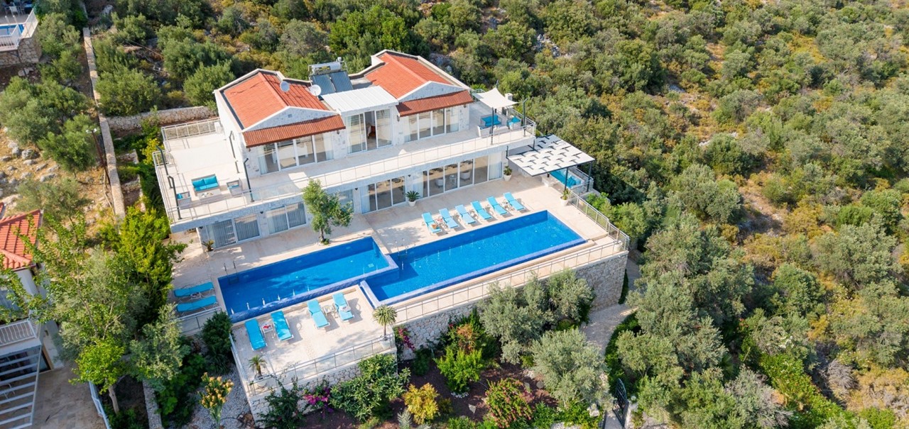 Villa Oasis Overview Central Kalkan 2
