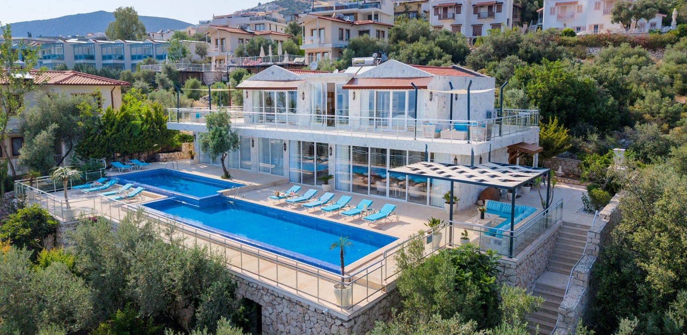 Villa Oasis Overview Central Kalkan 4