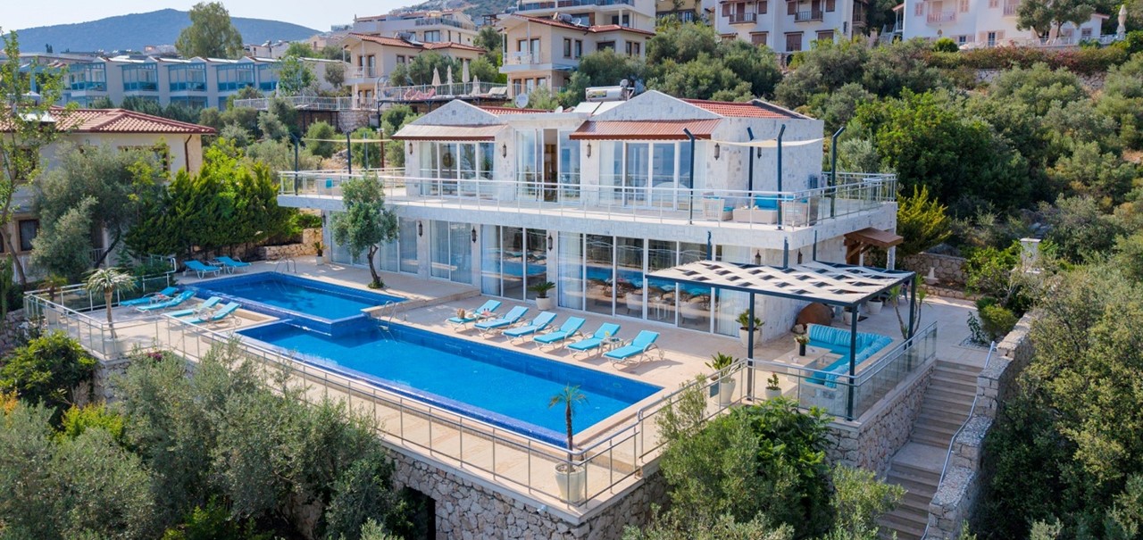 Villa Oasis Overview Central Kalkan 4