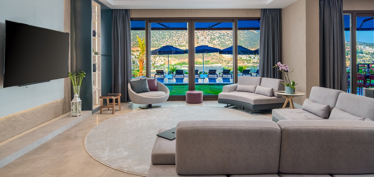 Villa Olympia Living Space Kalkan 5