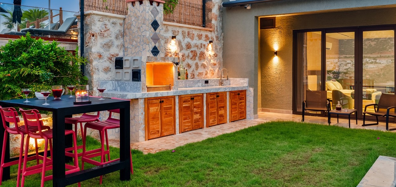 Villa Olympia Outdoor Space Kalkan 1