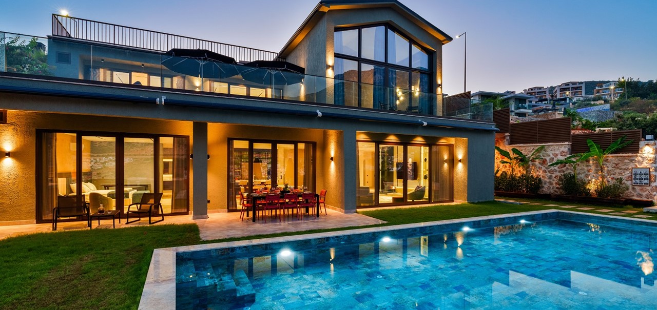 Villa Olympia Outdoor Space Kalkan 4