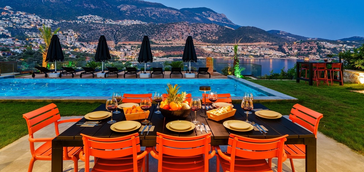 Villa Olympia Outdoor Space Kalkan 6