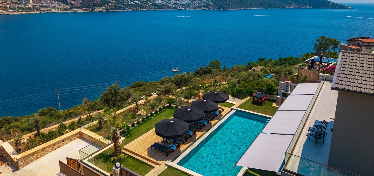 Villa Olympia Outdoor Space Kalkan 11