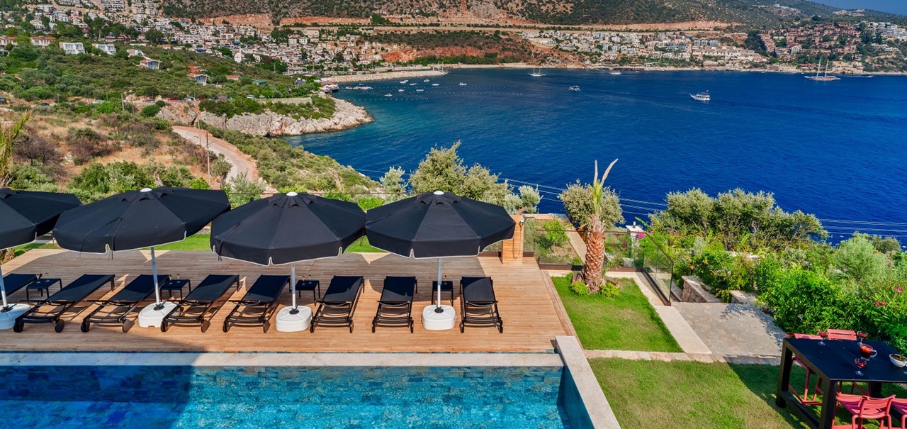 Villa Olympia Outdoor Space Kalkan 16