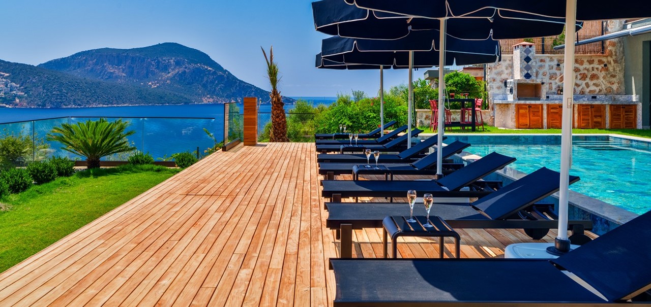 Villa Olympia Outdoor Terrace Kalkan 2