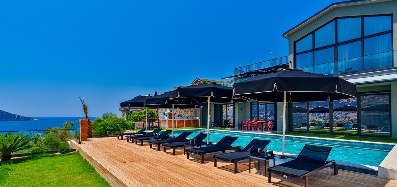 Villa Olympia Outdoor Terrace Kalkan 4