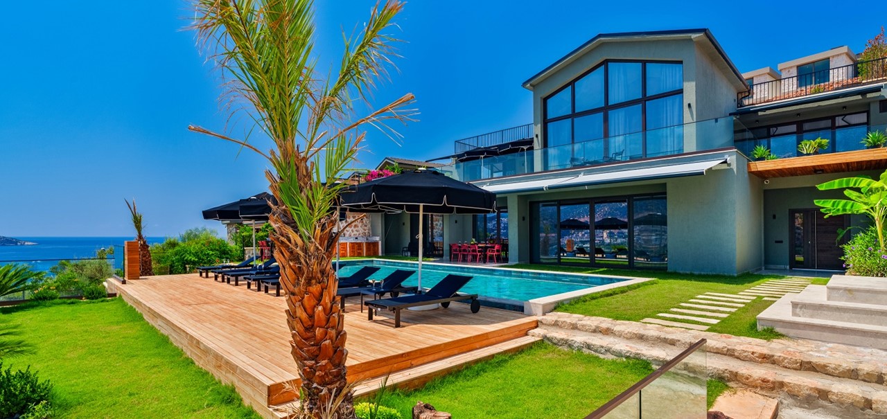 Villa Olympia Outdoor Terrace Kalkan 5