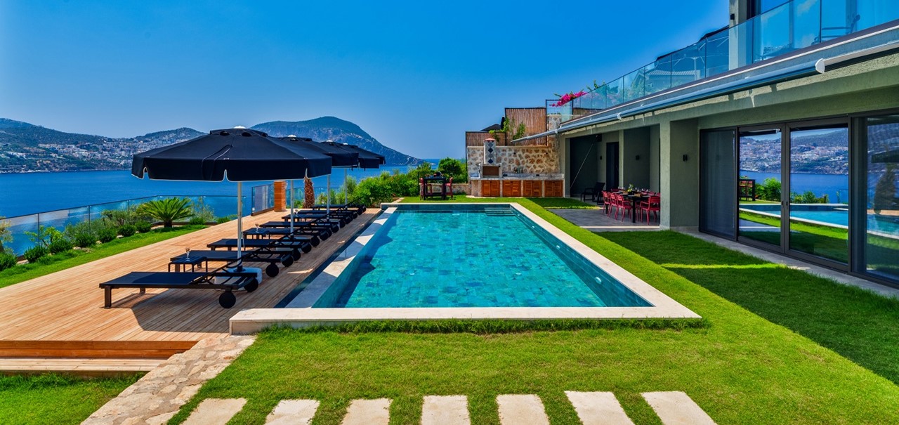 Villa Olympia Outdoor Terrace Kalkan 6